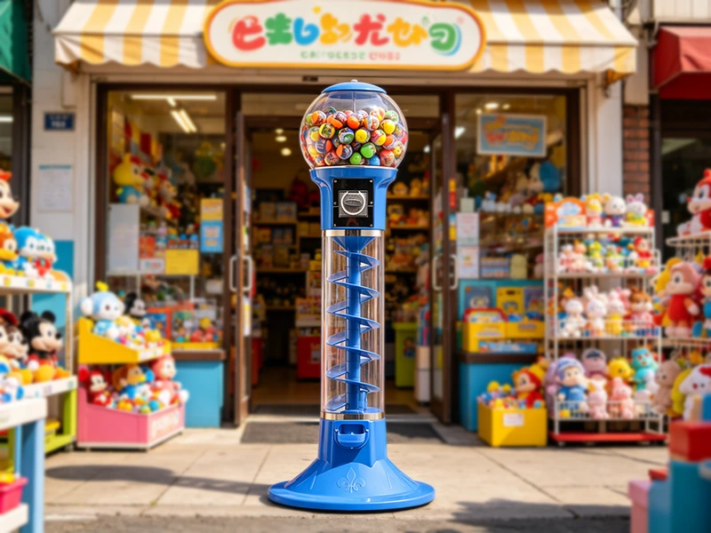 O valor comercial das máquinas Gashapon: por que são um investimento lucrativo para varejistas