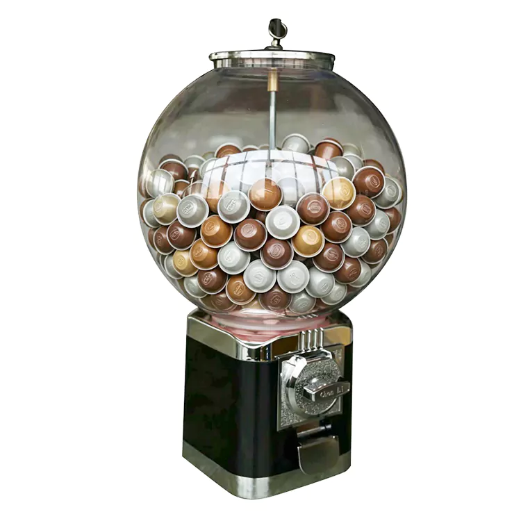 Máquina circular de Gashapon para cápsulas de café