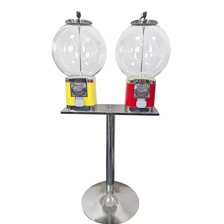 Máquina Gashapon Vertical de Cabeça Dupla